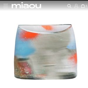 Miaou Micro Mini Skirt Sz Small